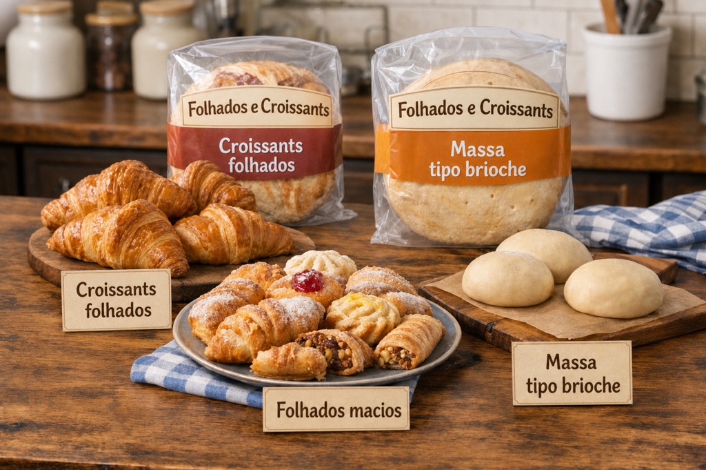 Folhados e Croissants